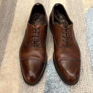 Men’s Carmina brown Oxford shoes cap toe 5 1/2 UK